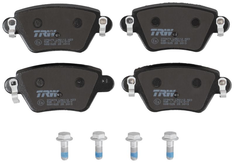 TRW GDB1525 Brake Pad Set, disc brake - 2