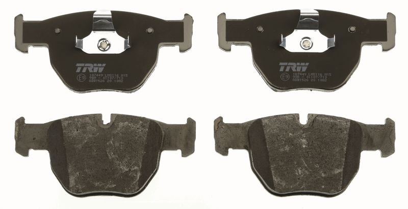 TRW GDB1526 Brake Pad Set, disc brake - 2