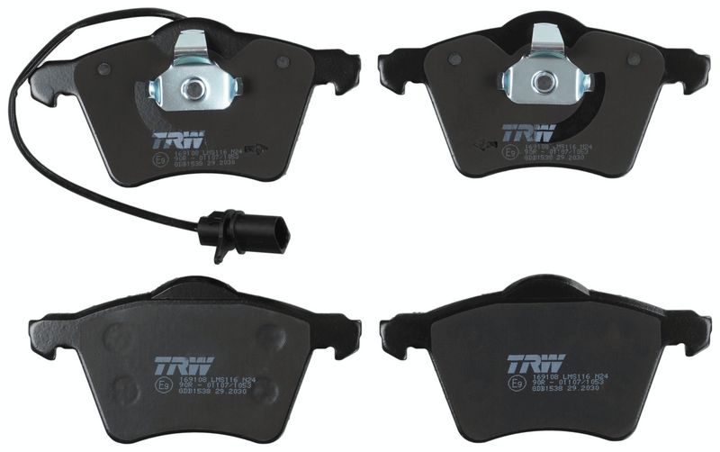 TRW GDB1538 Brake Pad Set, disc brake - 2