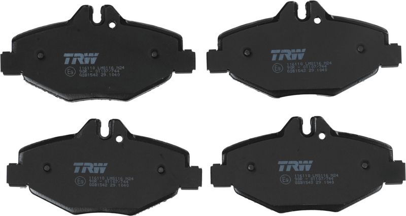 TRW GDB1542 Brake Pad Set, disc brake - 4