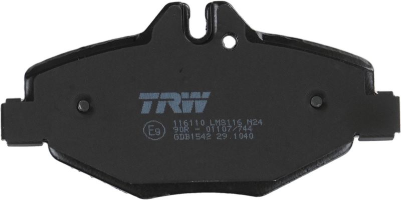 TRW GDB1542 Brake Pad Set, disc brake - 5