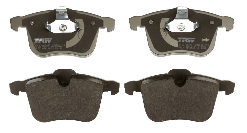 TRW GDB1567 Brake Pad Set, disc brake - 2