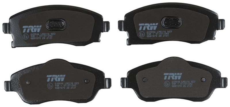TRW GDB1570 Brake Pad Set, disc brake - 4