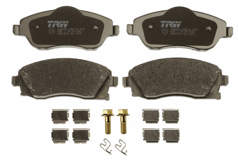 TRW GDB1570 Brake Pad Set, disc brake - 5