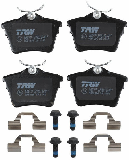 TRW GDB1596 Brake Pad Set, disc brake - 2