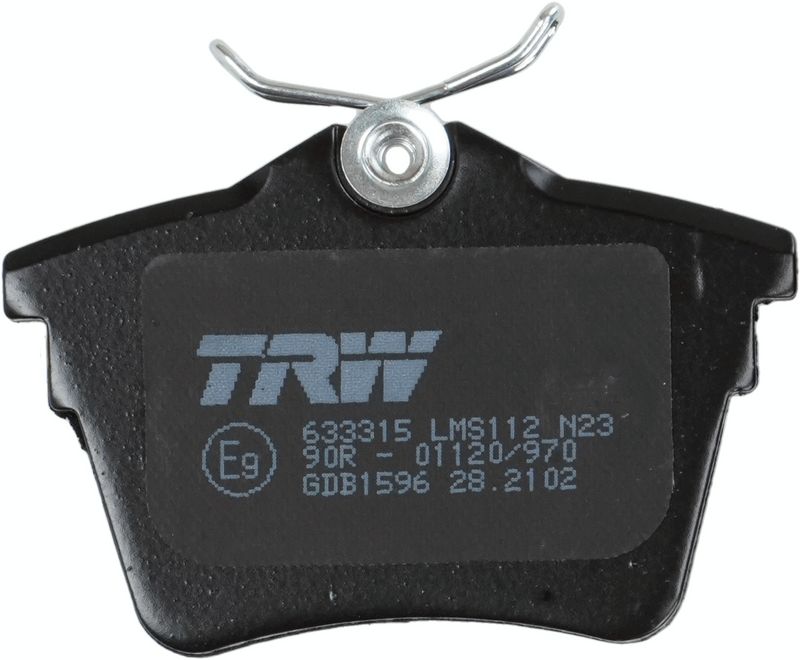 TRW GDB1596 Brake Pad Set, disc brake - 6
