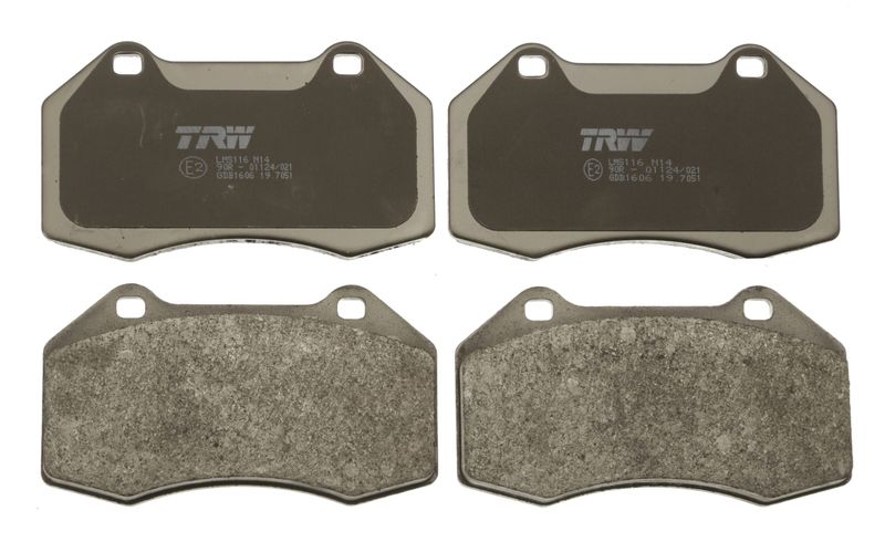 TRW GDB1606 Brake Pad Set, disc brake - 2