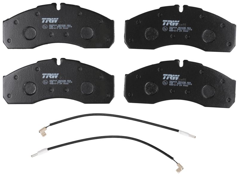 TRW GDB1610 Brake Pad Set, disc brake - 1