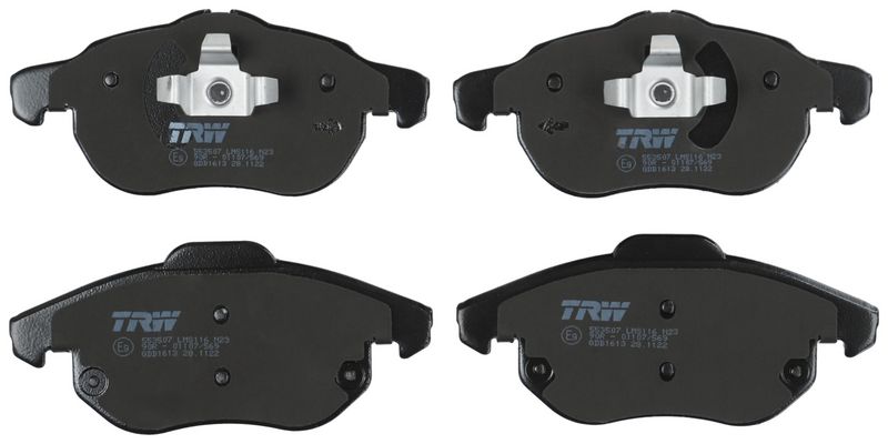 TRW GDB1613 Brake Pad Set, disc brake - 2