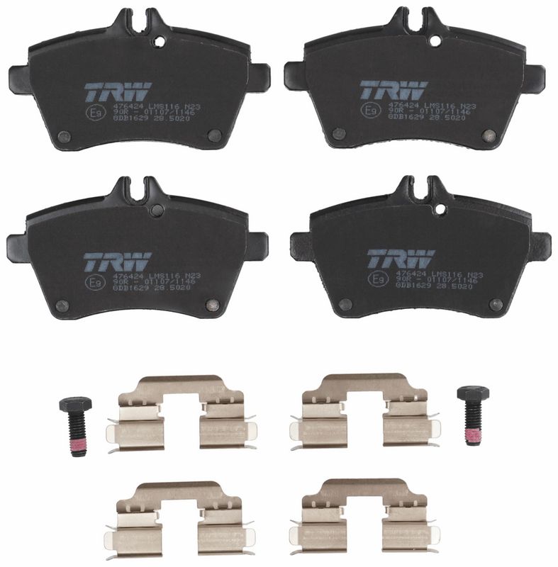TRW GDB1629 Brake Pad Set, disc brake - 2