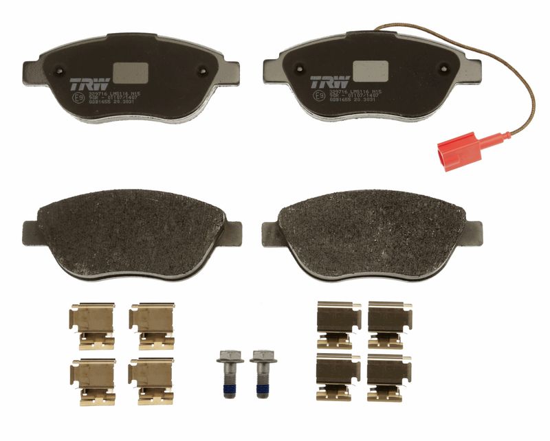 TRW GDB1655 Brake Pad Set, disc brake - 5