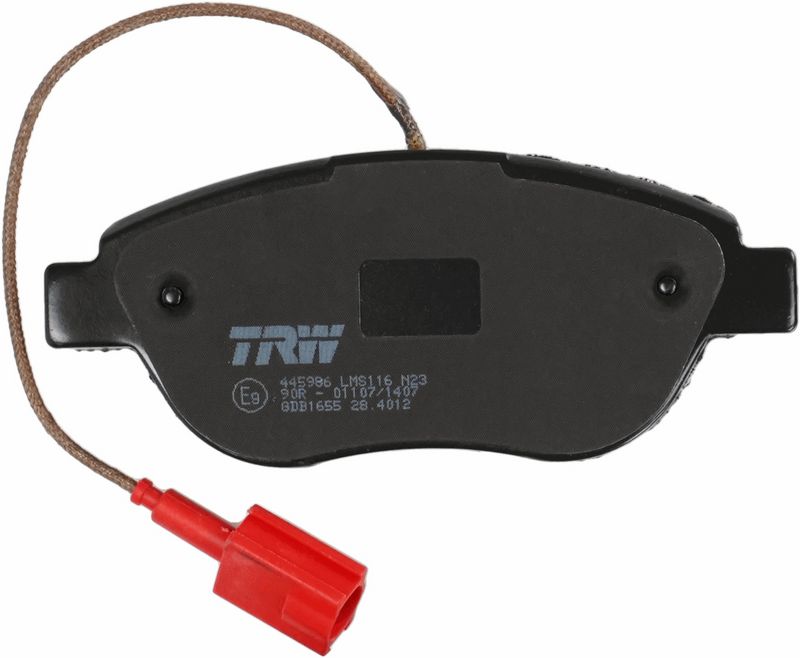 TRW GDB1655 Brake Pad Set, disc brake - 6