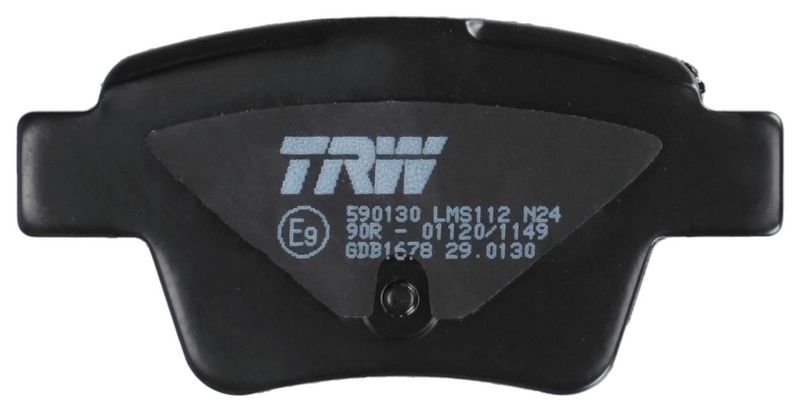 TRW GDB1678 Brake Pad Set, disc brake - 5