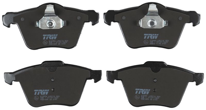 TRW GDB1684 Brake Pad Set, disc brake - 2