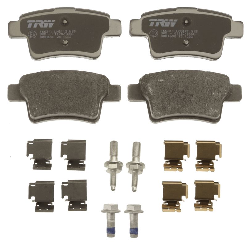 TRW GDB1692 Brake Pad Set, disc brake - 5