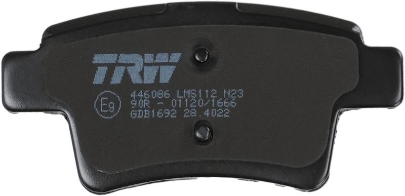 TRW GDB1692 Brake Pad Set, disc brake - 6