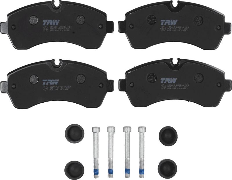 TRW GDB1696 Brake Pad Set, disc brake - 2
