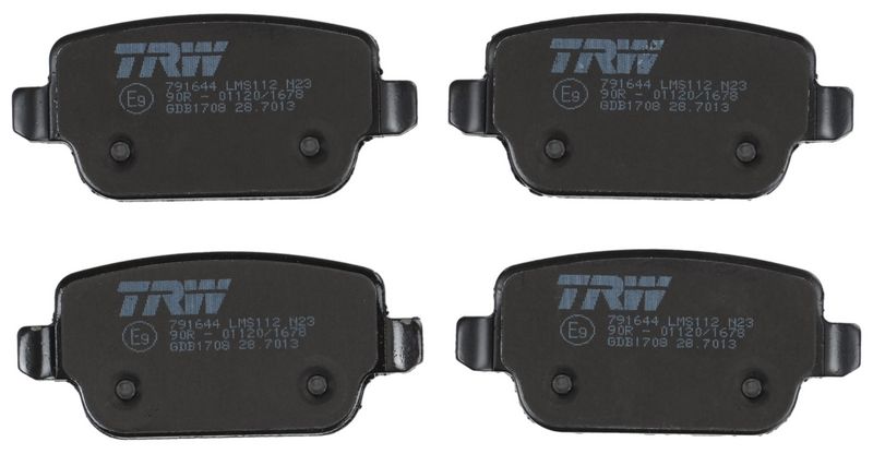TRW GDB1708 Brake Pad Set, disc brake - 4