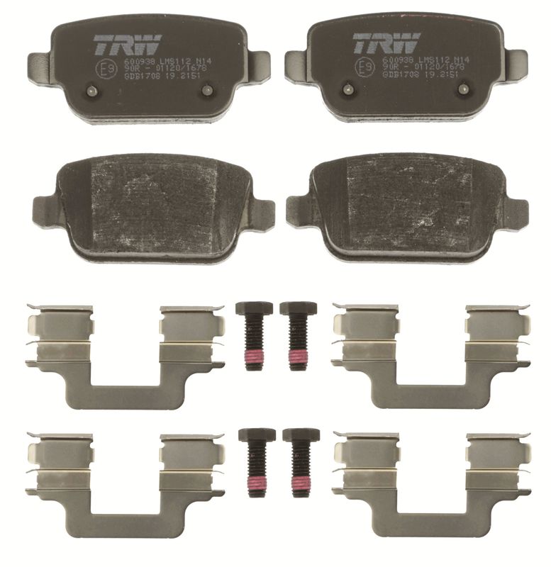 TRW GDB1708 Brake Pad Set, disc brake - 5