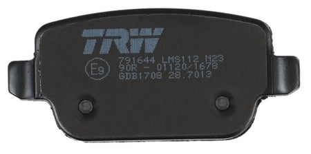 TRW GDB1708 Brake Pad Set, disc brake - 6