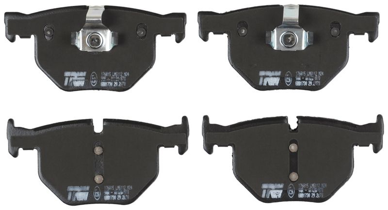 TRW GDB1730 Brake Pad Set, disc brake - 2
