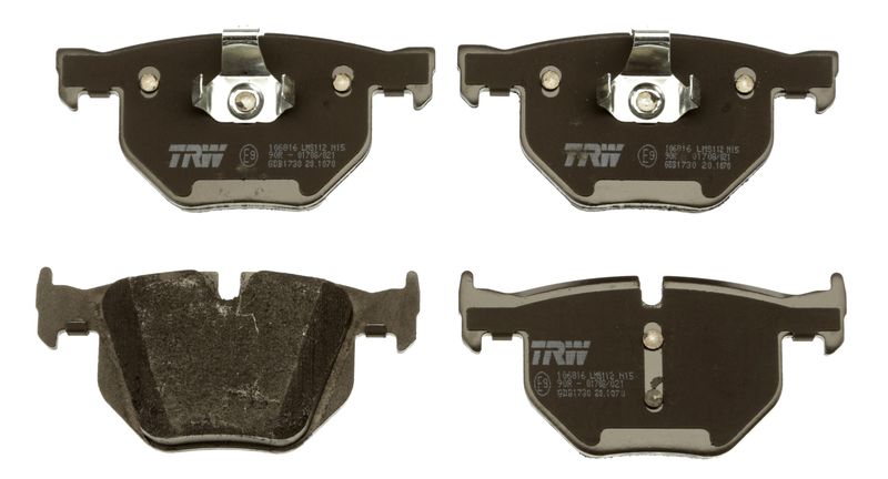 TRW GDB1730 Brake Pad Set, disc brake - 4