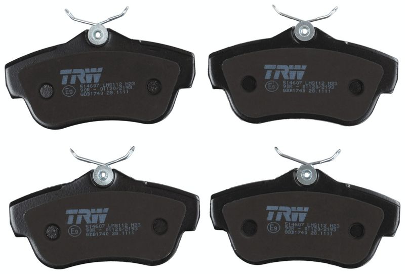 TRW GDB1740 Brake Pad Set, disc brake - 4