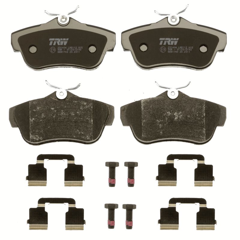 TRW GDB1740 Brake Pad Set, disc brake - 5