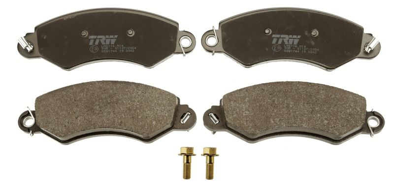 TRW GDB1744 Brake Pad Set, disc brake - 2