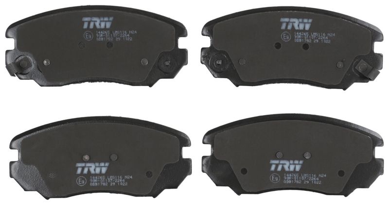 TRW GDB1782 Brake Pad Set, disc brake - 4