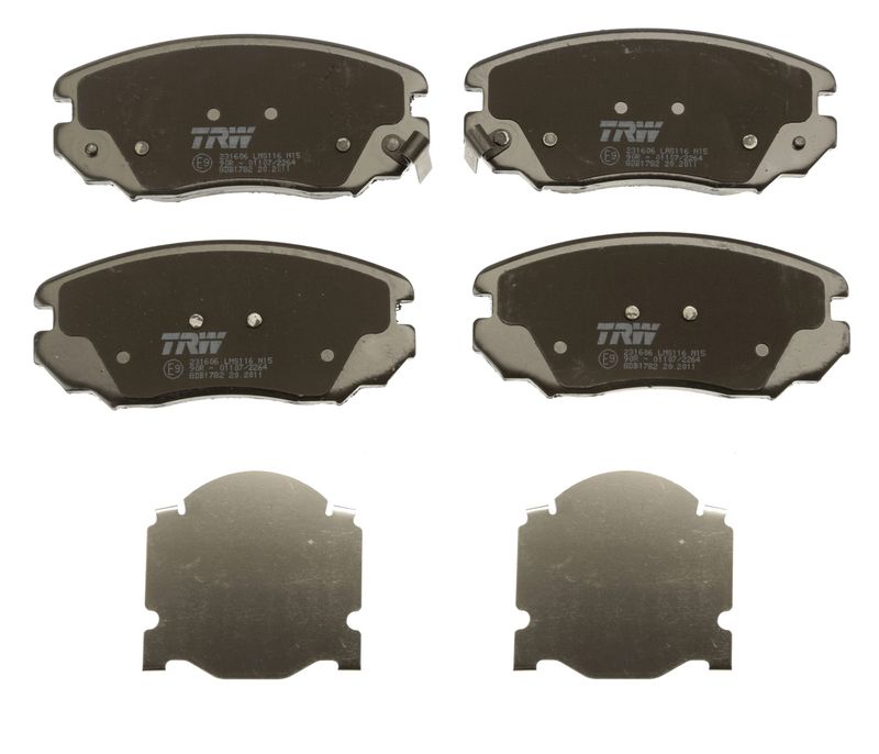 TRW GDB1782 Brake Pad Set, disc brake - 5