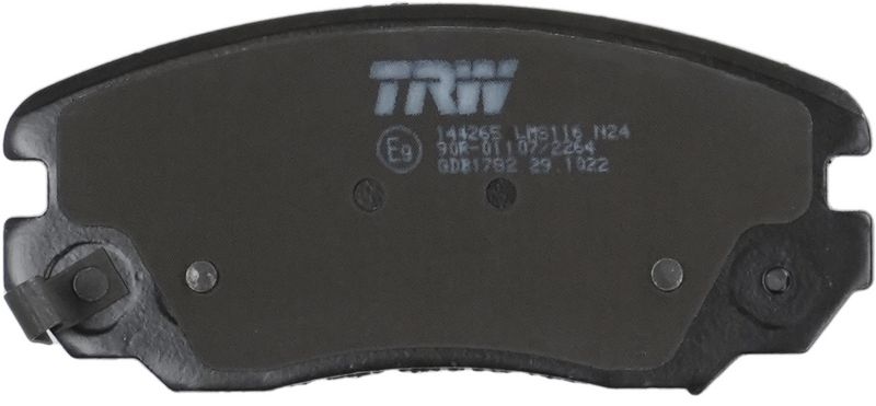 TRW GDB1782 Brake Pad Set, disc brake - 6