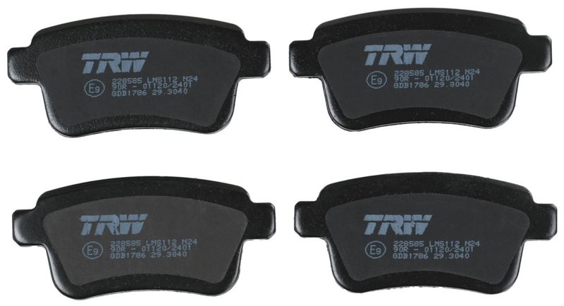 TRW GDB1786 Brake Pad Set, disc brake - 4