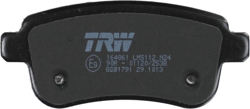 TRW GDB1791 Brake Pad Set, disc brake - 5