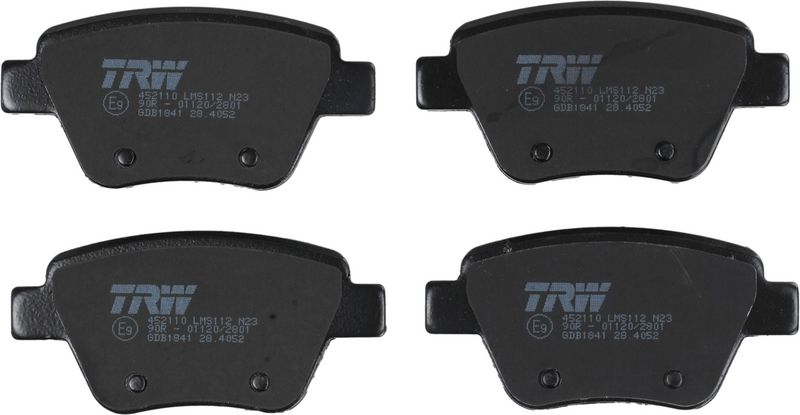TRW GDB1841 Brake Pad Set, disc brake - 3