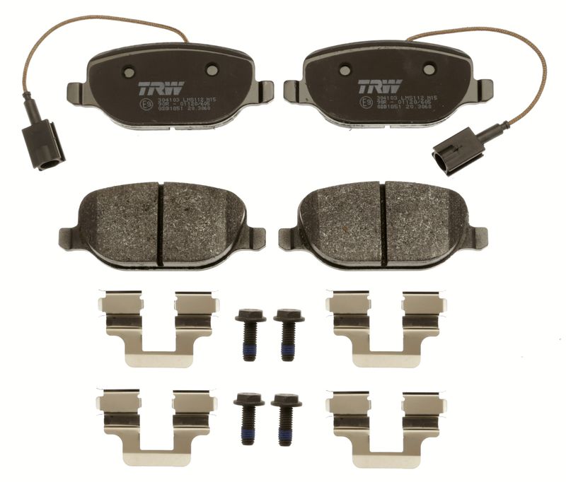 TRW GDB1851 Brake Pad Set, disc brake - 2