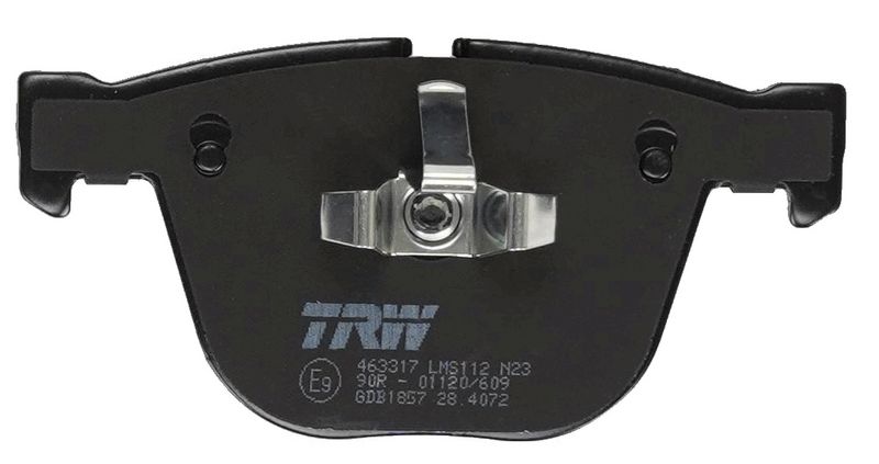 TRW GDB1857 Brake Pad Set, disc brake - 5