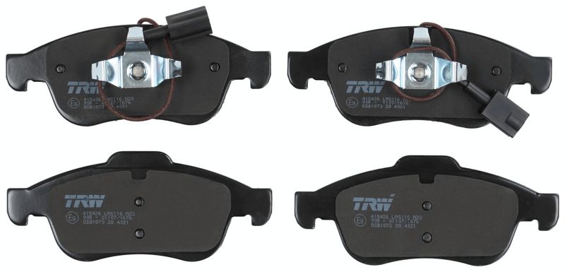 TRW GDB1873 Brake Pad Set, disc brake - 2