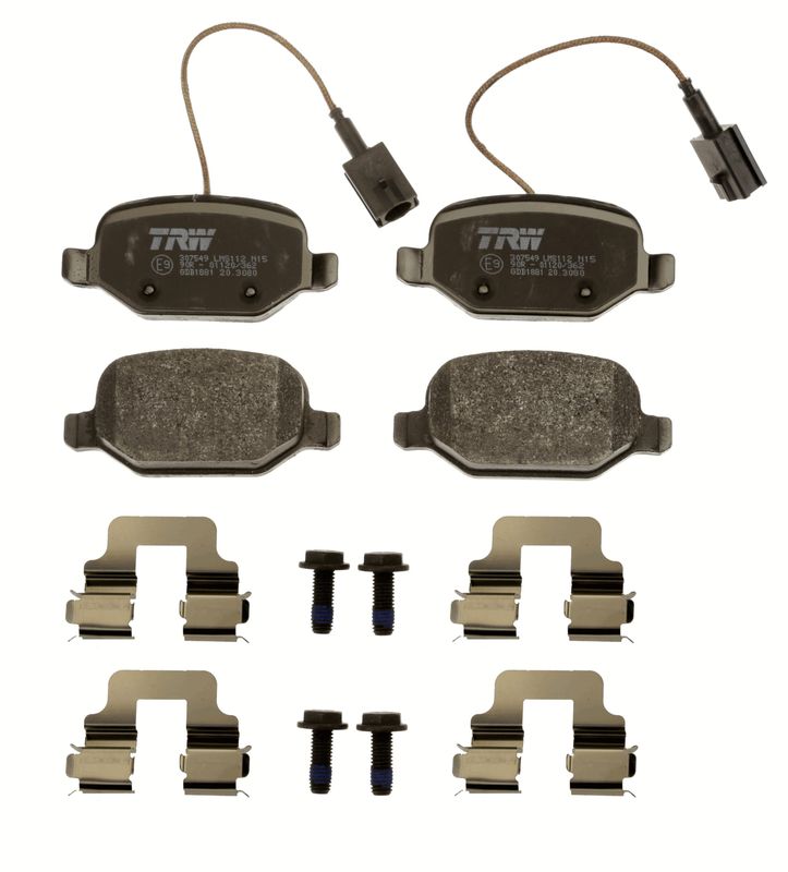 TRW GDB1881 Brake Pad Set, disc brake - 5