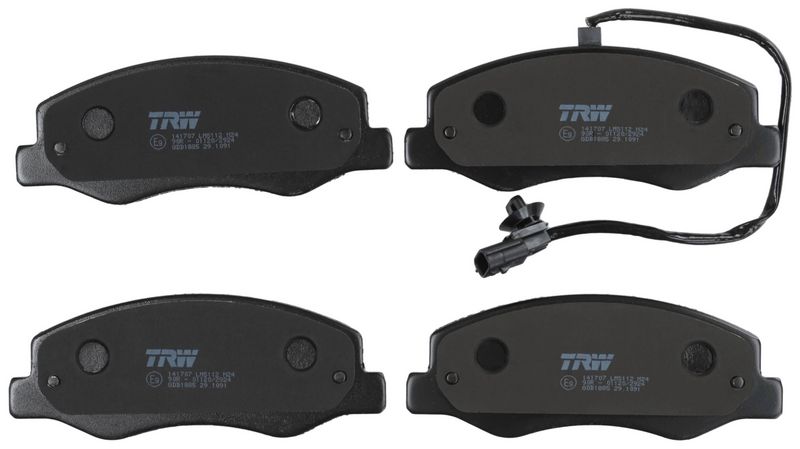 TRW GDB1885 Brake Pad Set, disc brake - 2