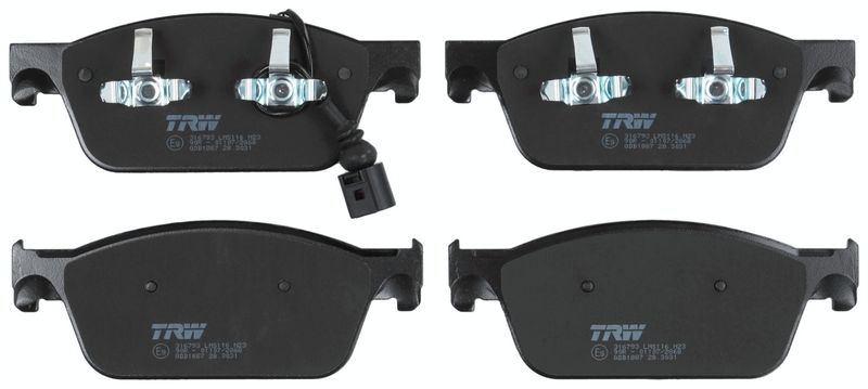 TRW GDB1887 Brake Pad Set, disc brake - 2