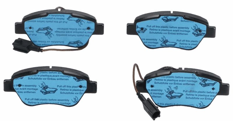 TRW GDB1891 Brake Pad Set, disc brake - 3