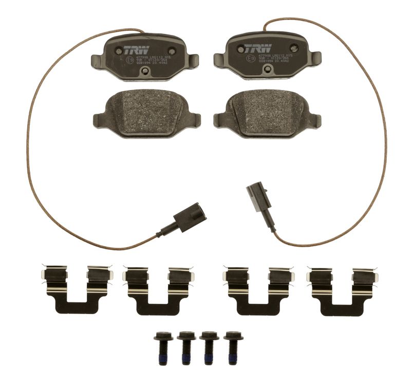 TRW GDB1894 Brake Pad Set, disc brake - 2