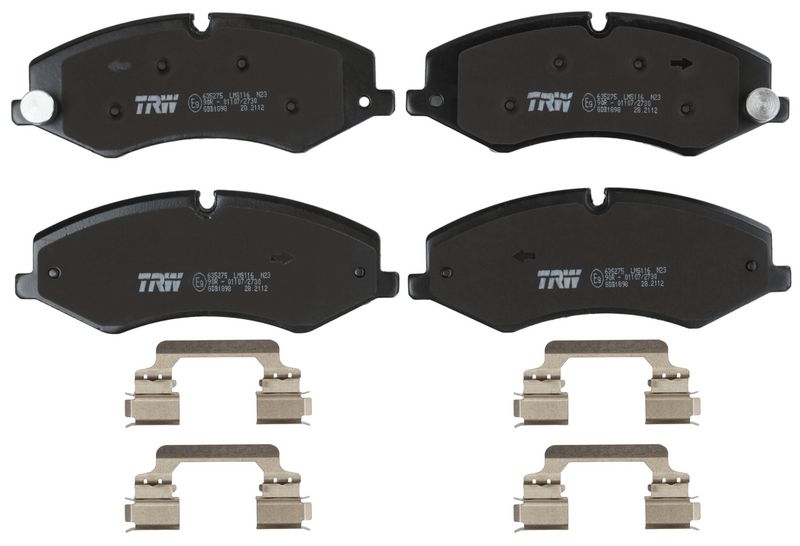 TRW GDB1898 Brake Pad Set, disc brake - 2