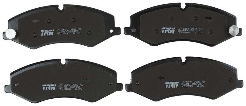 TRW GDB1898 Brake Pad Set, disc brake - 4