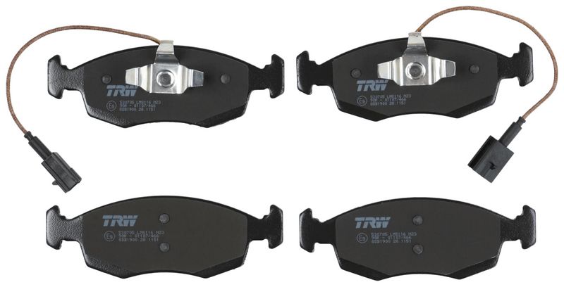 TRW GDB1900 Brake Pad Set, disc brake - 2