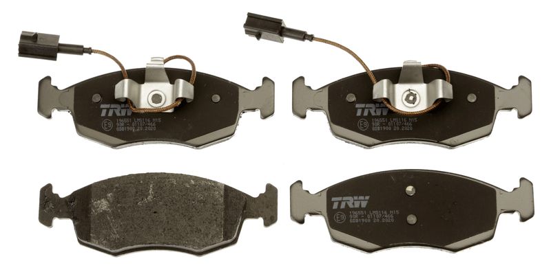 TRW GDB1900 Brake Pad Set, disc brake - 4