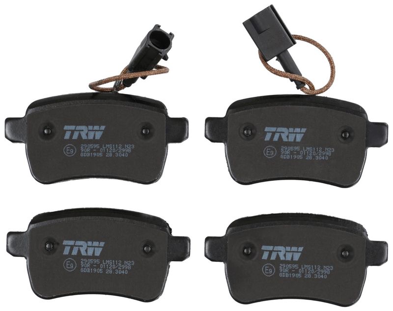TRW GDB1905 Brake Pad Set, disc brake - 3