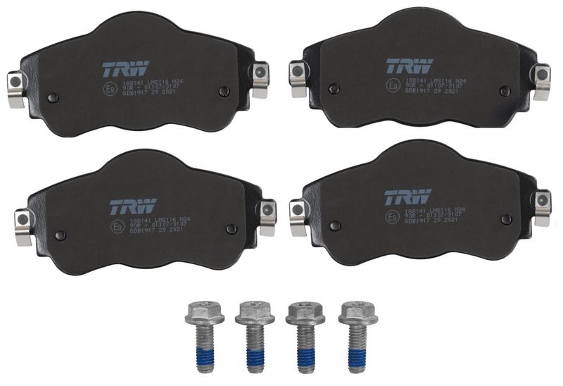 TRW GDB1917 Brake Pad Set, disc brake - 2