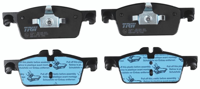 TRW GDB1929 Brake Pad Set, disc brake - 3